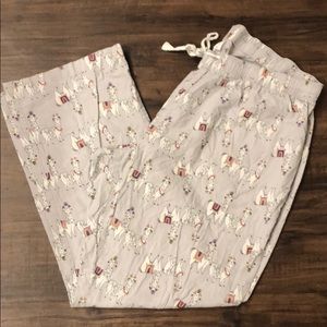 Old Navy Llama Print PJ Pants